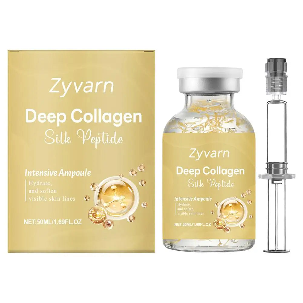 Collagen Peptide Serum Ampoule Fresh Lock Technology Skin Firmness Hydration Plant Extract Skin Barrier Care Daily Glow Boost