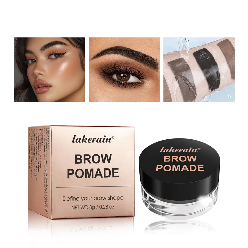 Wild Eyebrow Cream Smooth Styling Eyebrow Pomade Setting Eyebrow Wax Smudge Proof Eyebrow Dye Cream