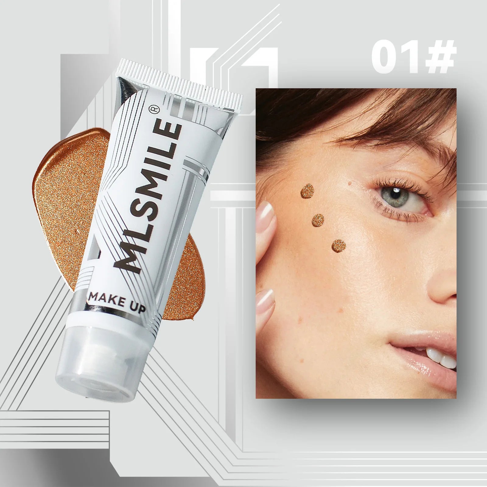 Waterproof Liquid Foundation Black Skin Tone Bronze Foundation Concealer Natural Tanning Foundation Cream Primer Face Makeup