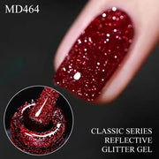 8ml Classic Series Reflective Glitter Gel Nail Polish High Gloss Shiny UV LED Soak Off Nail Supplies Manicure DIY Varnishes