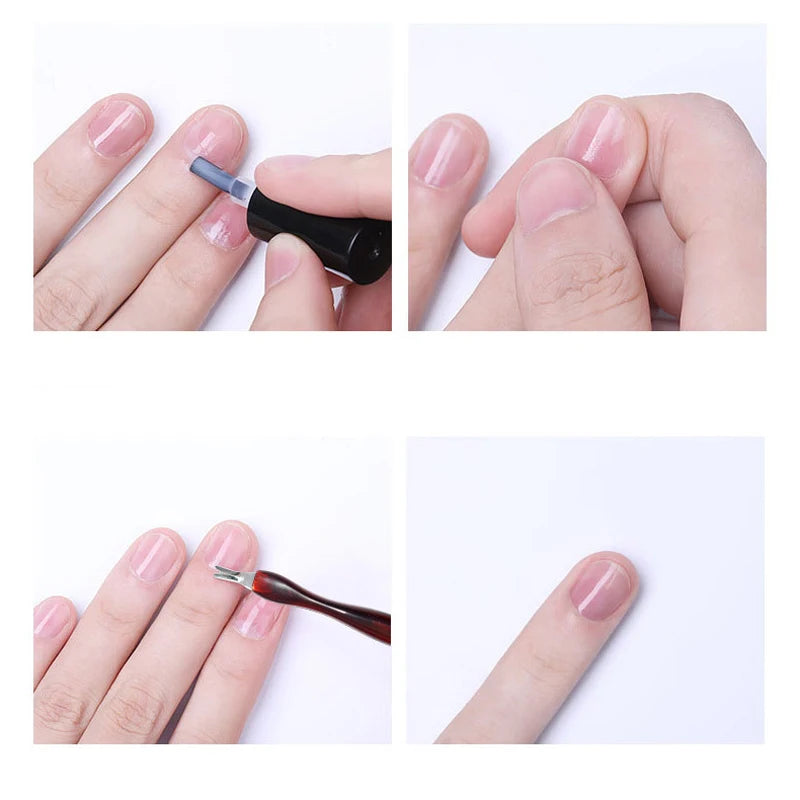 50/100 Pcs/Bag Scrape Dead Skin Push Fork Pedicure Nails Tools Cuticle Remover  V-shaped Sharp Trim Barbs and Exfoliate Manicure