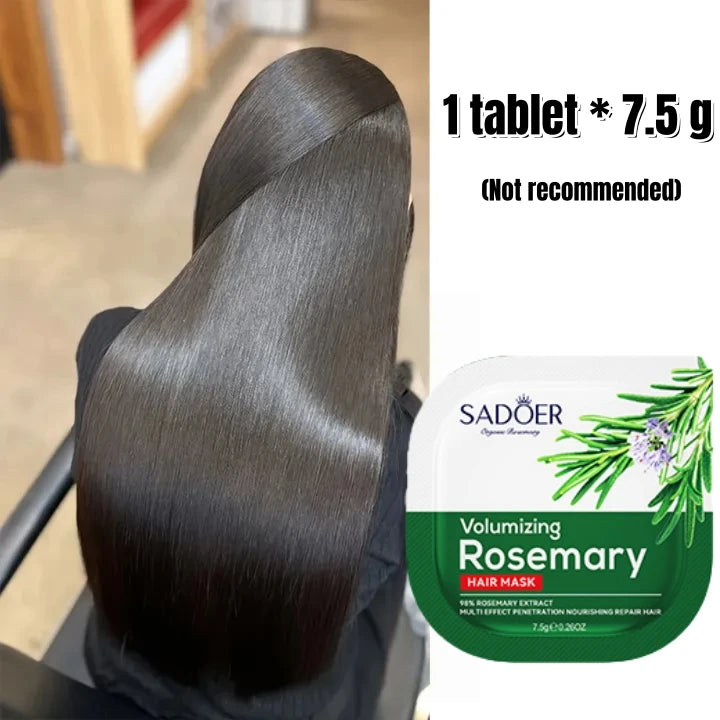 Rosemary Straightening Hair Mask Pro Repair Hair Frizz Anti-Split Ends Keratin Deep Treatment Soften Smooth Healthy Hair Care