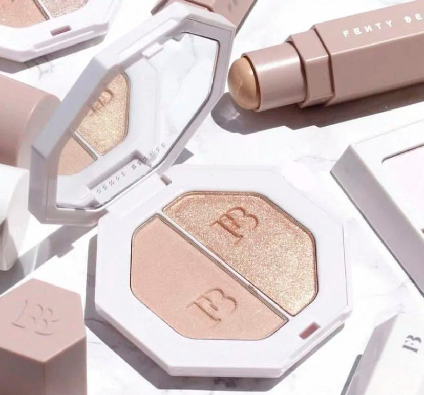 New Fenty Beauty Loose Powder Oil-control Waterproof Matte Setting Powder Makeup Highlighter Powder Lasting Natural Cosmetics