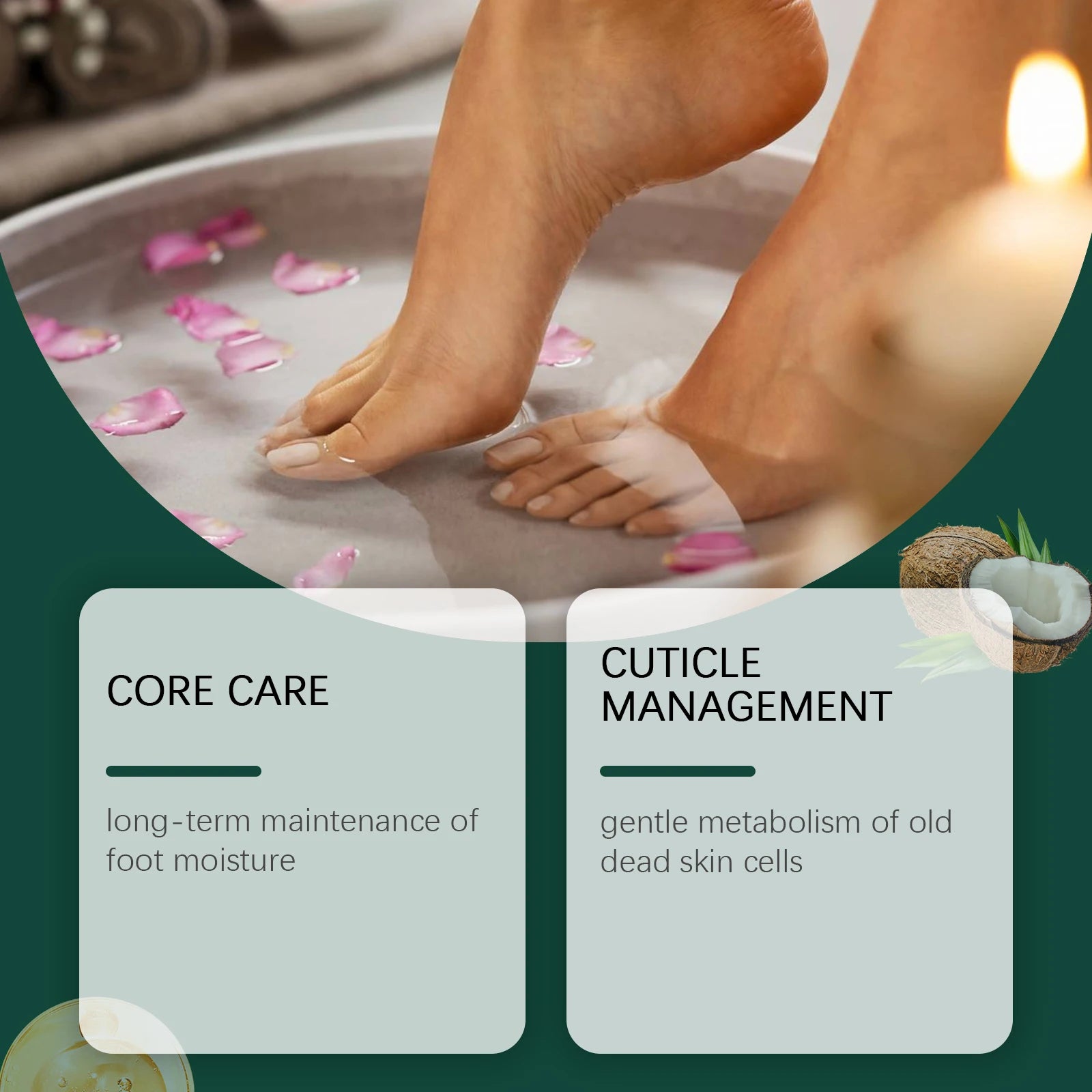 Urea 40% Cream Salicylic Acid Hand Foot Cream for Cracked Heels & Dry Skin Moisturizing Hydrating Callus Remover Smooth Skin