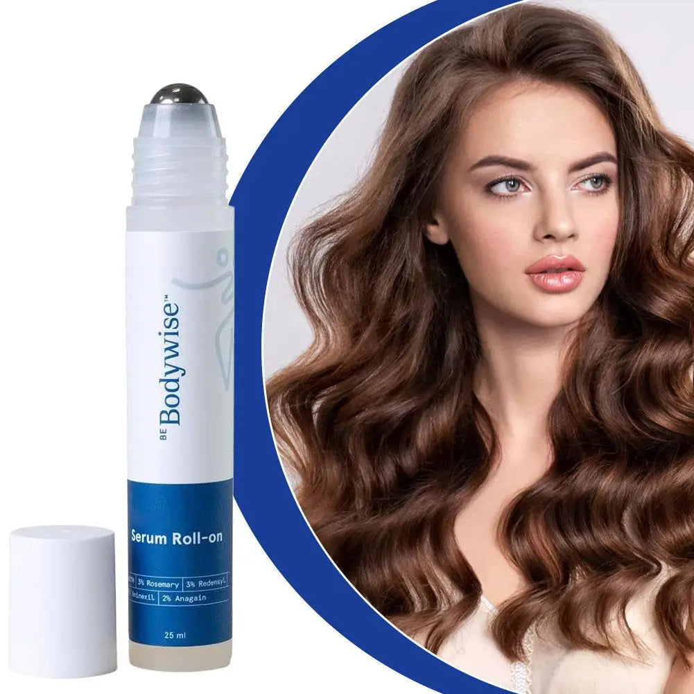Body.wise Rosemary Roll-on Hair Care Essence - Nourishing, Anti-Frizz, Strengthening Roots, Scalp Treatment, For All Hair Types
