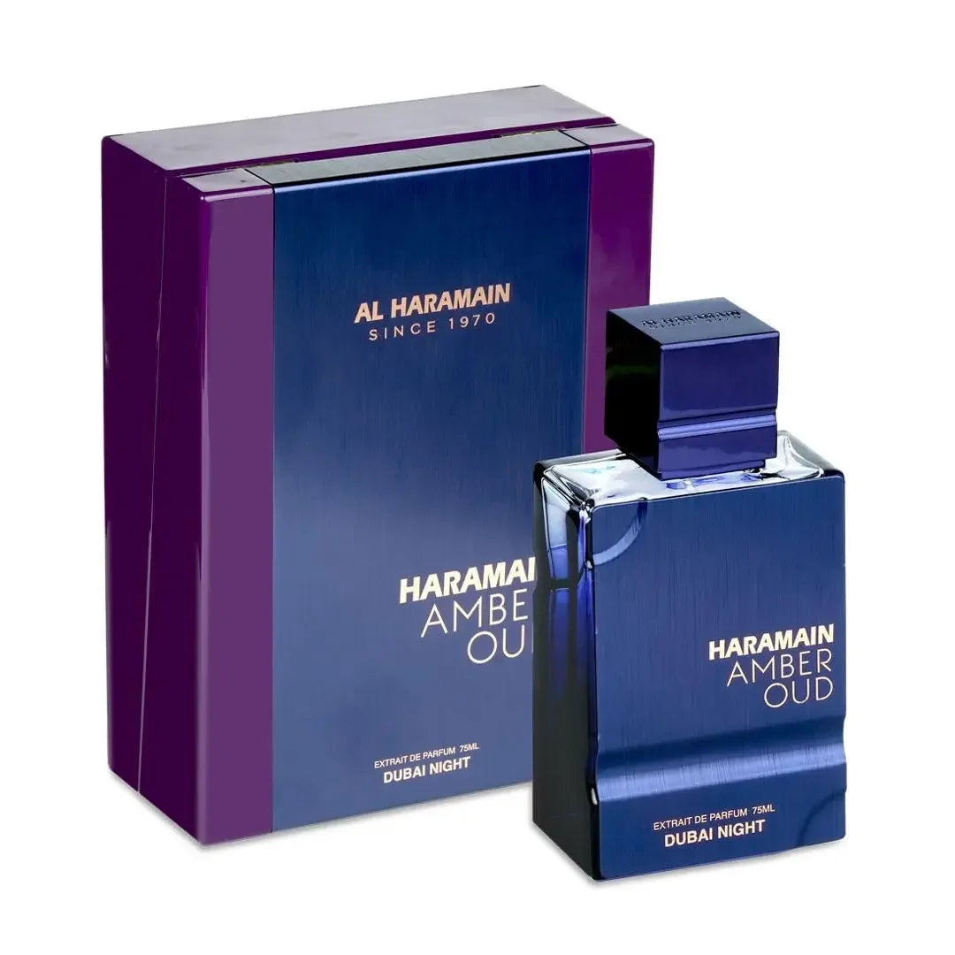 Al Haramain Amber Oud Dubai Night EDP 100ML Unisex, Luxurious Arabian Scent with Bergamot & Tonka Bean, Evening Fragrance