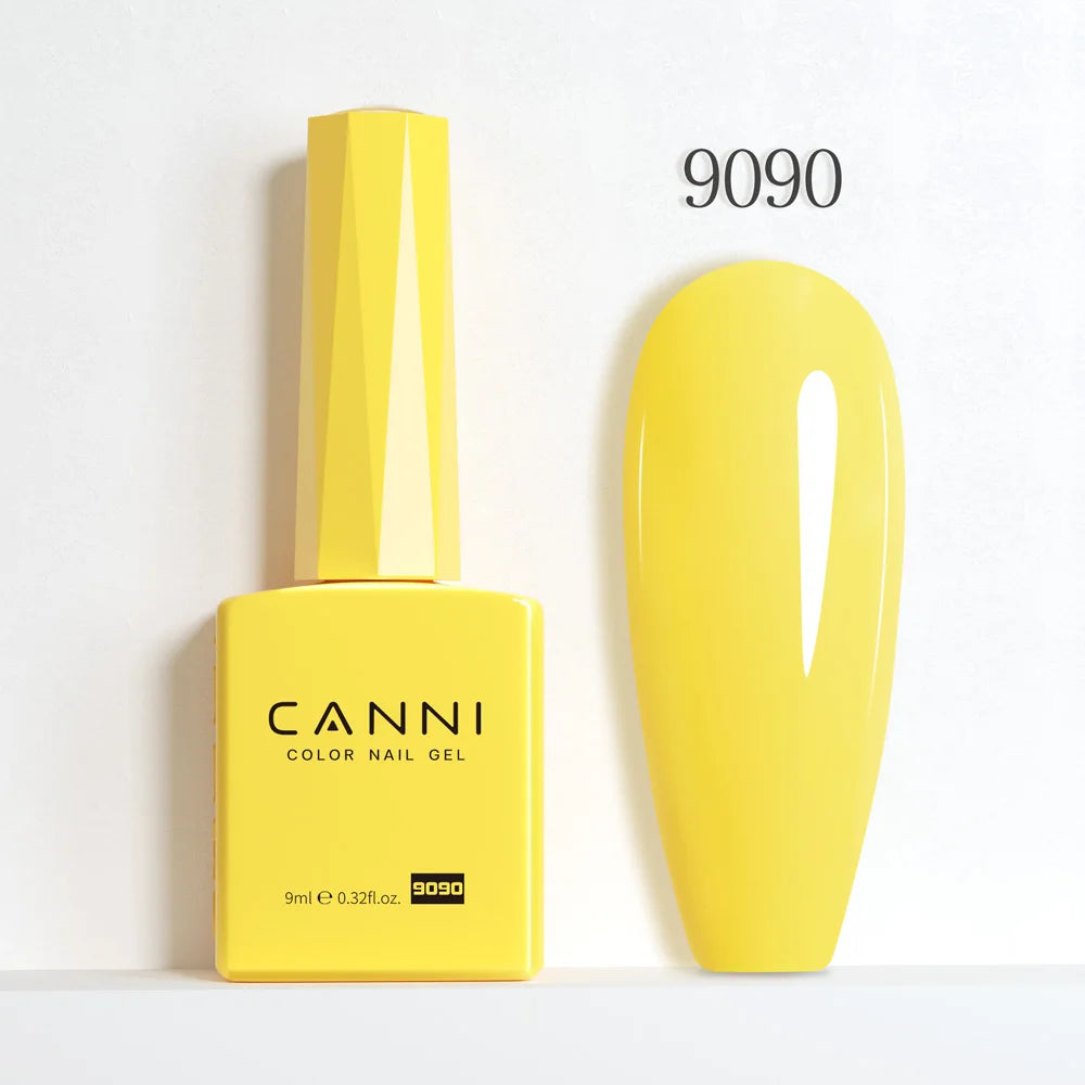 CANNI Nail Gel Polish HEMA FREE TPO FREE Summer Colors Semi Permanent Soak Off UV LED Self-leveling Great Coverage Gel Varnish