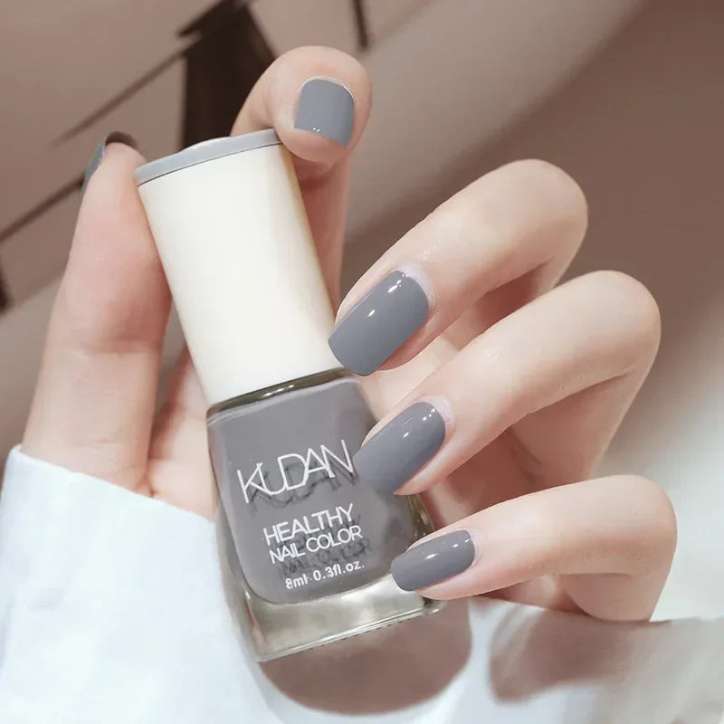 Matte Waterproof No-bake Nail Polish Nail Art Non Peelable Quick Dry Normal Without Lamp Nail Polish Glitter Sequins Uv Varnish