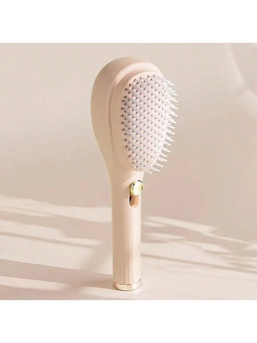 1pcs Magic Retractable Hair Comb-Anti-Static Scalp Massaging & Detangling Brush for All Hair Types Holiday Gift Box Beauty Tool