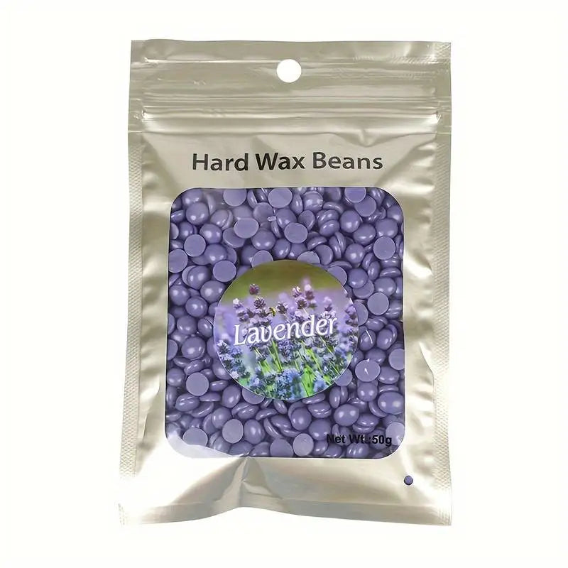 50g Hot Wax Hair Removal Depilatory Waxing Wax Beads for Wax Heater Painless for Body Hairs Removal Beans