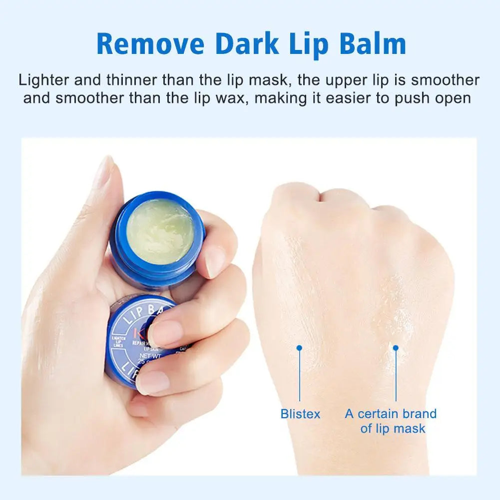 Remove Dark Lip Balm Lighten Melanin Lip Mask Exfoliating Fade Lip Line Dead Skin Moisturizing Brighten Repair Lip Care Product