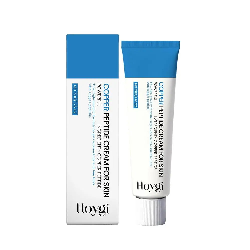 Copper Peptide Cream Face, Daily Moisturizer Face Cream for Fine Lines &Wrinkle, Firming Skin Elasticity Korean SkinCare Product