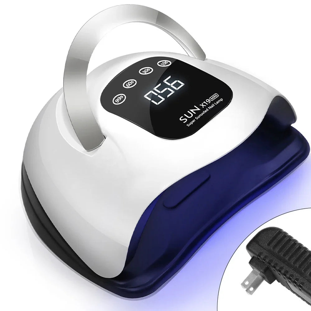 320W Professional Nail Dryer For Manicure Powerful UV Gel Nail Lamp 72 LEDS UV Gel Varnish With LCD Display Nail Salon Equipment