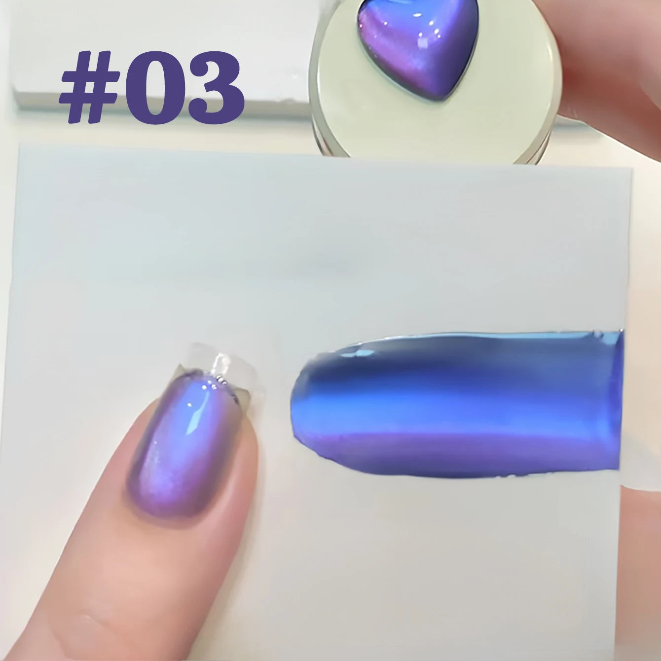 TC 10ML 2026 New Star Bamboo Cat Eye Nail Supplies Pavilion Strobe Green Glass Bead Cat Eye Magnetic Gel Polish Summer Nails