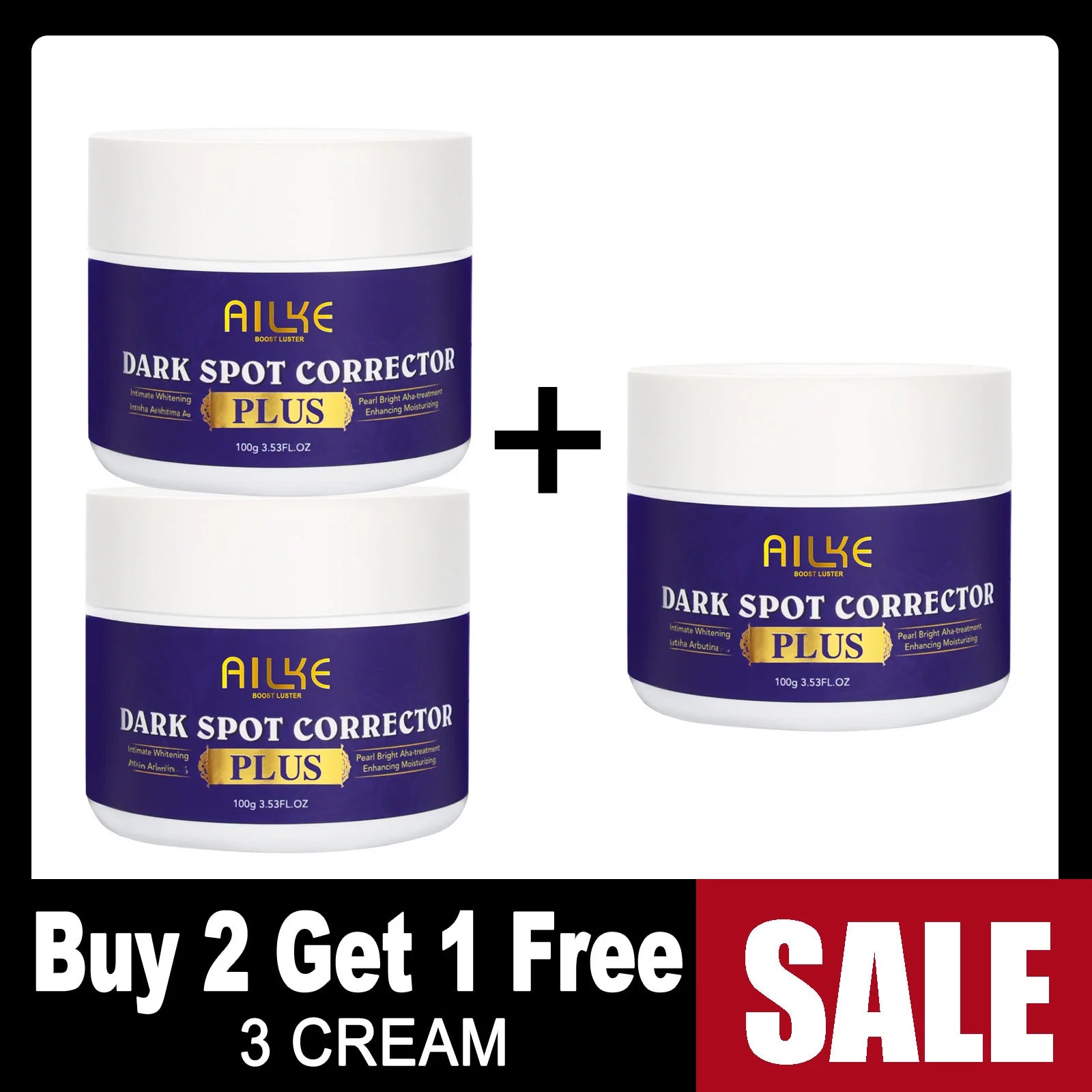 AILKE Glutathione Lighten Body Lotion, Moisturizing, Hydration, Even Skin tone, Improve Dark & Black Skin, Support Private logo