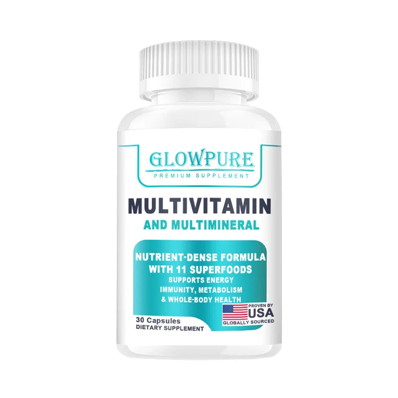 Multivitamin for Women, Organic Whole Foods & Natural Minerals - B-Complex Vitamin C D3 K2 for Stress Immunity Hair Skin & Nails