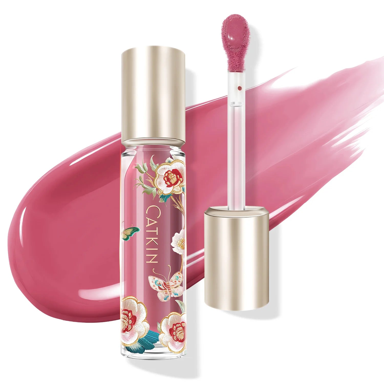 CATKIN Lip Essence Lipstick Lip Glaze Mirror Water Gloss Lip Gloss Moisturizing Glass Dudu Lip Lotion Lip Gloss 3.5g