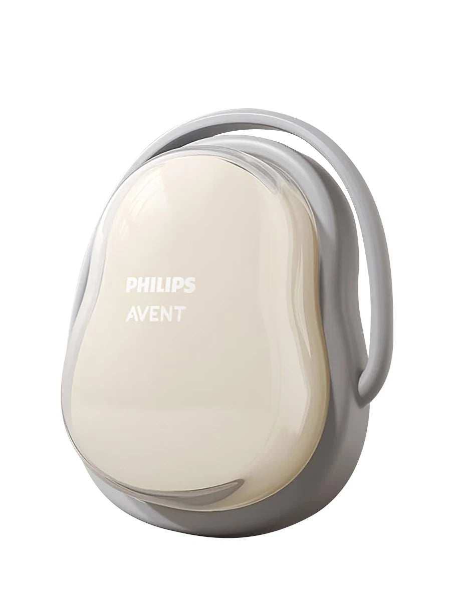 Philips Avent Baby Washing Massage Dual-purpose Brush Mist Gray Soft Silicone Bath Brush for 0-12 Years Kids