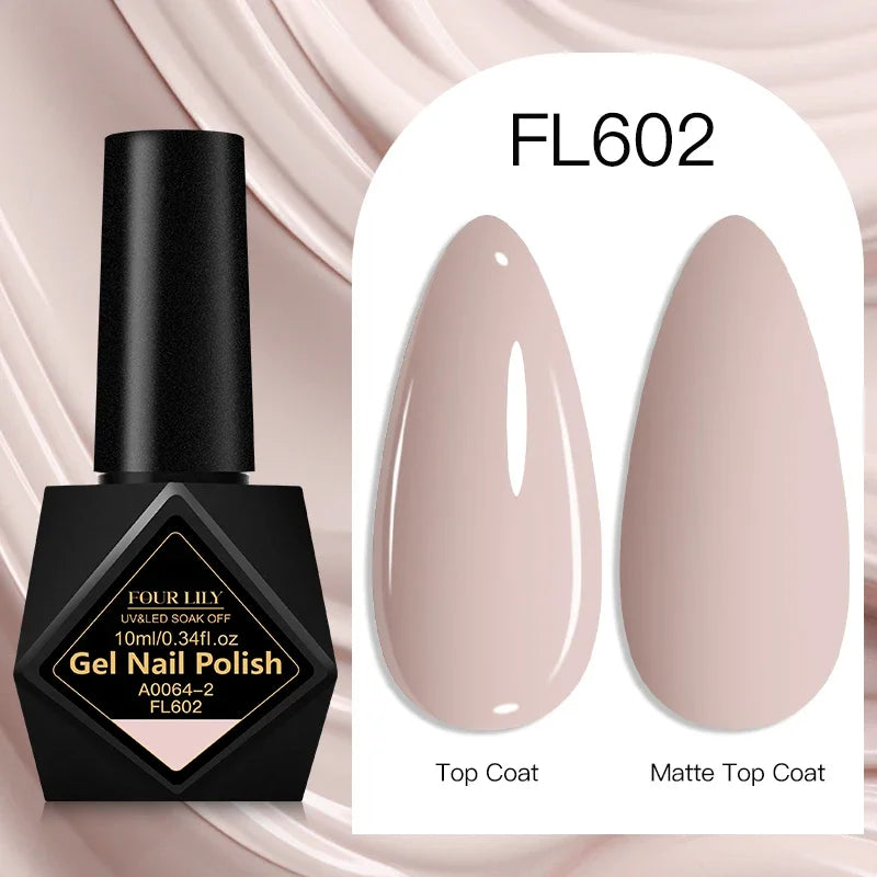 10ml Gel Nail Polish 162 Colors Nail Supplies Vernis Semi Permanent Nail Art Manicure Soak Off LED UV Gel Nail Varnishes Summer