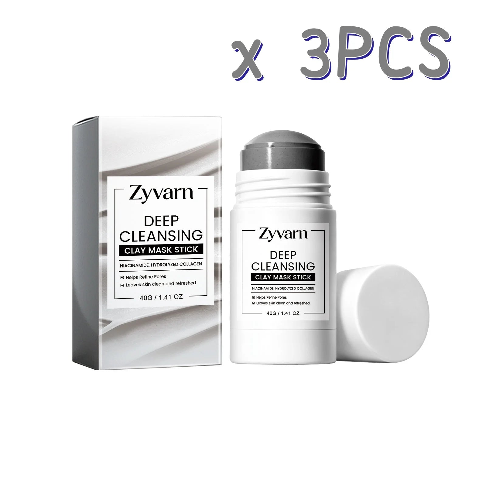 Pore Cleaning Clay Mask Mud Shrinking Pores Moisturizer Hydrating Exfoliating Oil Control Blackhead Pimple Acne Treatment Mask