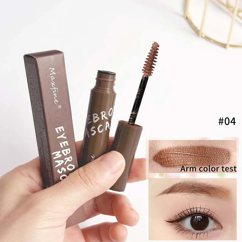 Natural Eyebrow Mascara Tinted Brow Gel Waterproof Eyebrow Tint Lighten Brown Dark Eyebrows Natural Staining Eyebrow Dye Makeup