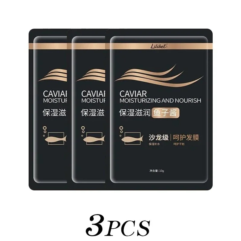 1-5Pcs Magical Keratin Hairs Mask Dual Nourishes Silky Smooth Hair Conditioner Repair Damaged Frizzy Hair Deep Moisturize Hair