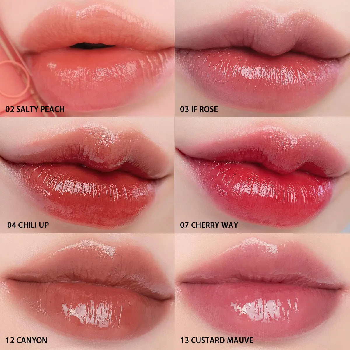 rom&nd DEWYFUL WATER TINT,Lightweight Hydrating,Sheer Glossy,Lip Gloss,Luxury Makeup,Korean Cosmetic,K-Beauty,Korean Makeup