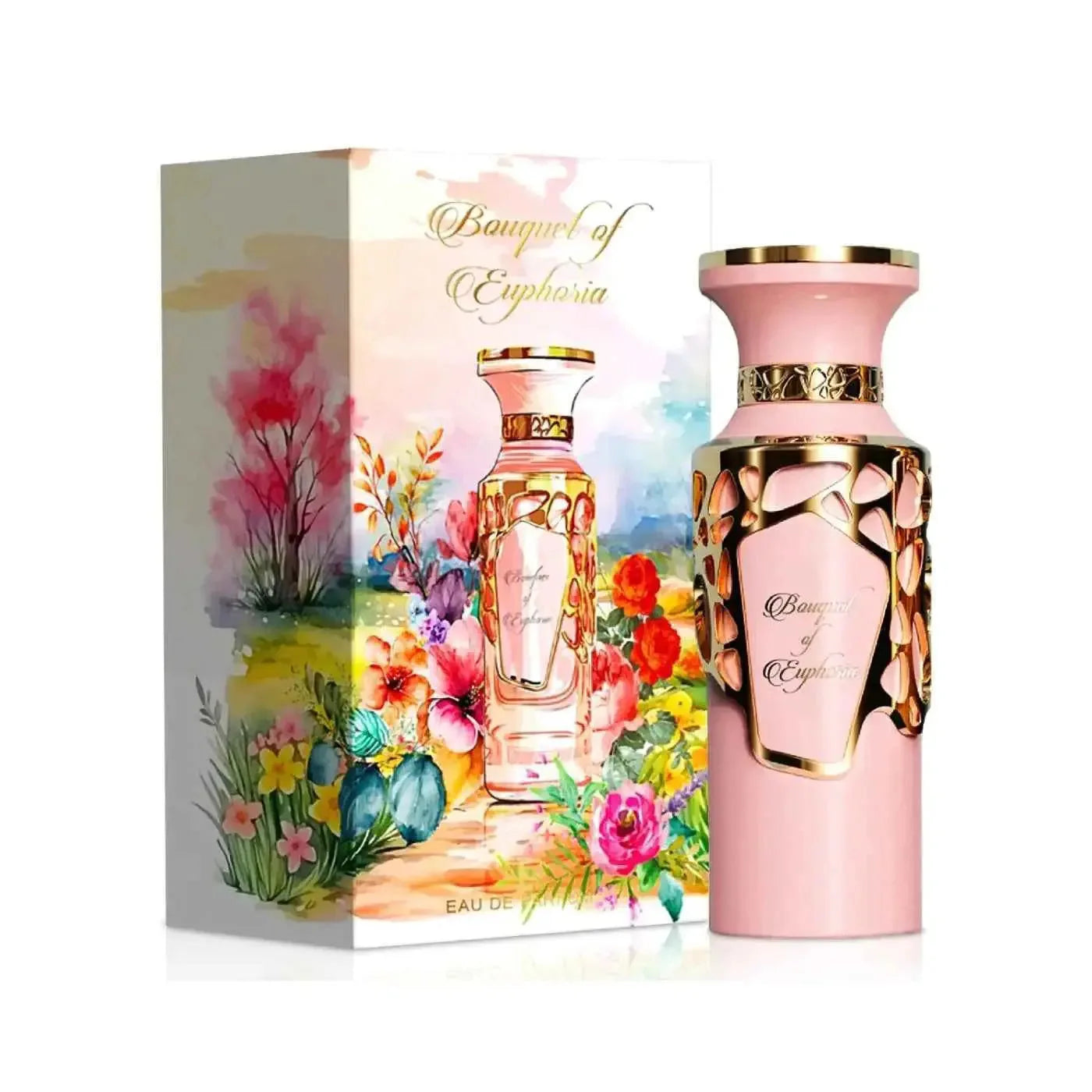 Oriental Floral Unisex Perfume Eau de Parfum Sweet Elegant Soft Romantic Long Lasting Smooth Refined Spray Fragrance 100ml