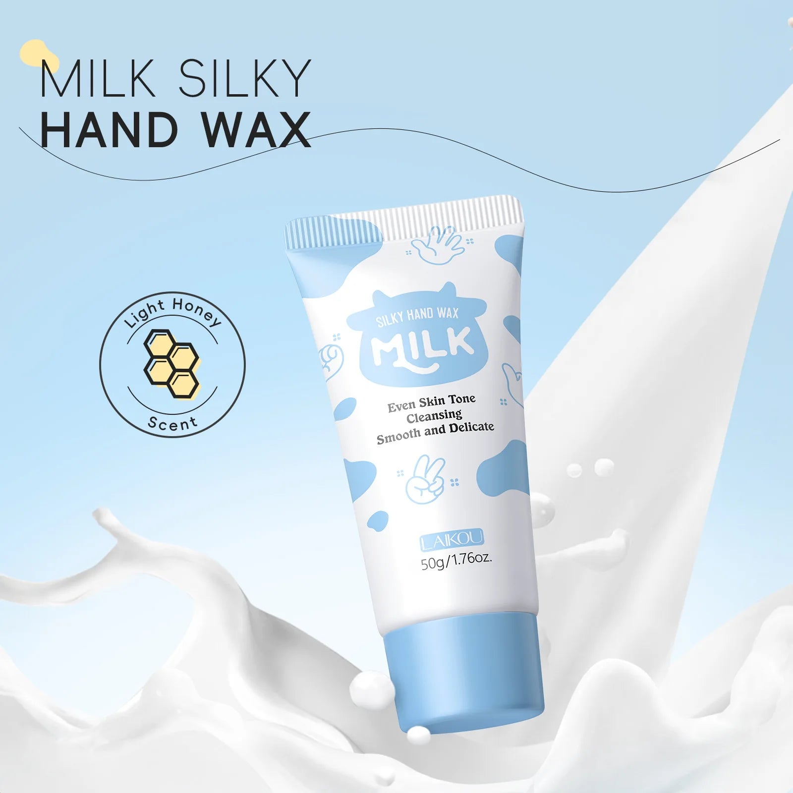 Cherry Blossom Honey Milk Hand Wax Moisturizing Hand Mask Exfoliating Dead Skin Nourishing Smoothing Dry Rough Hands Repair