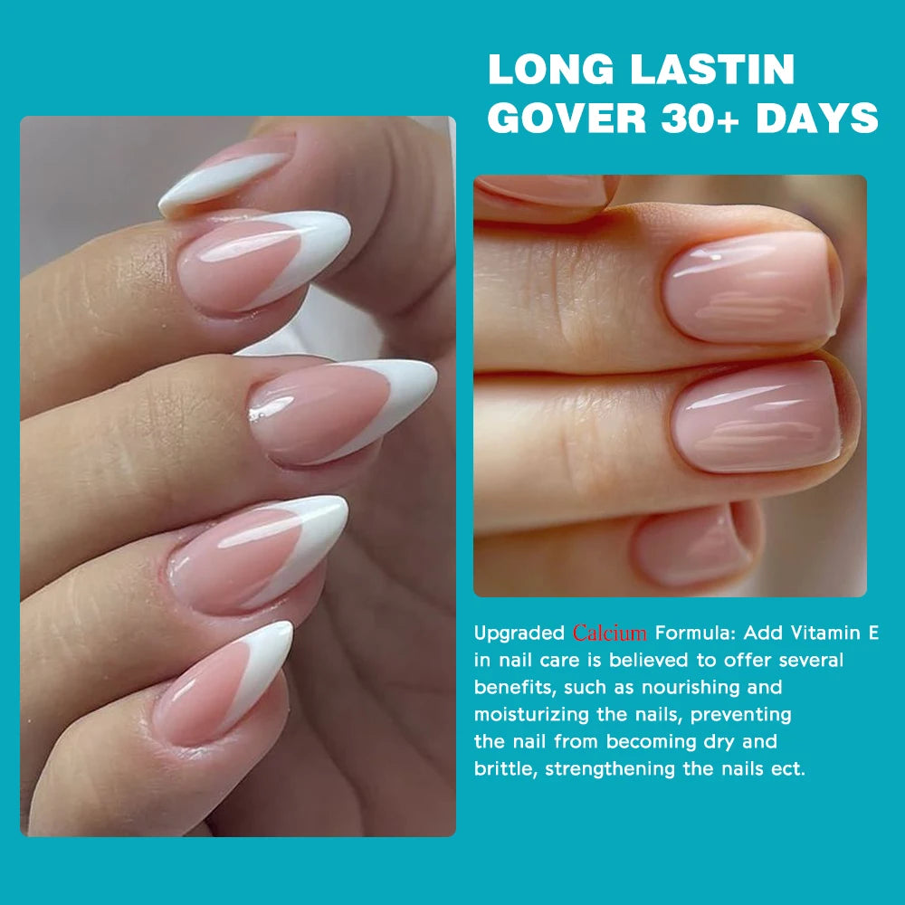KODIES GEL NEW Base Coat Calcium Rubber Base Gel Nail Polish 15ML Stronger Healthy Nails Strengthener Semi Permanent UV Primer