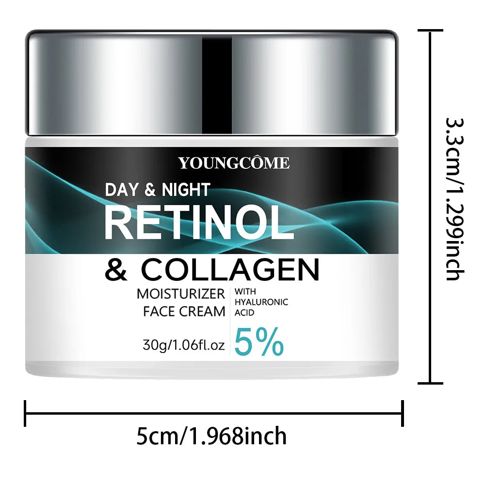 YOUNGCOME Retinol Cream Promotes Skin Elasticity And Luster Nourishing And Locking Moisture To Improve Skin Texture