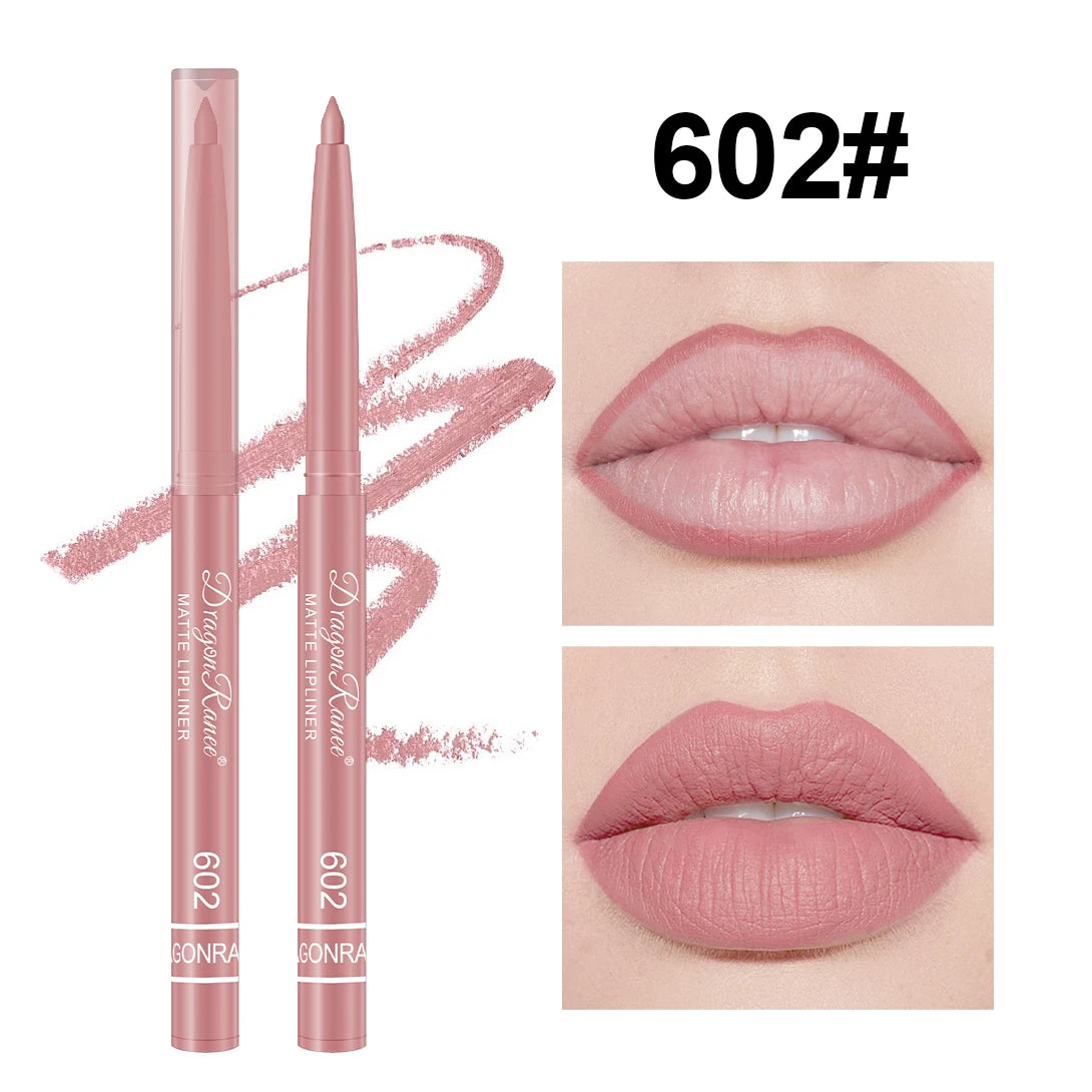 Lip Liner to Outline the Lip Shape, Beginner-Friendly, Natural and Delicate, Waterproof, Matte, Nude Color Lip Liner