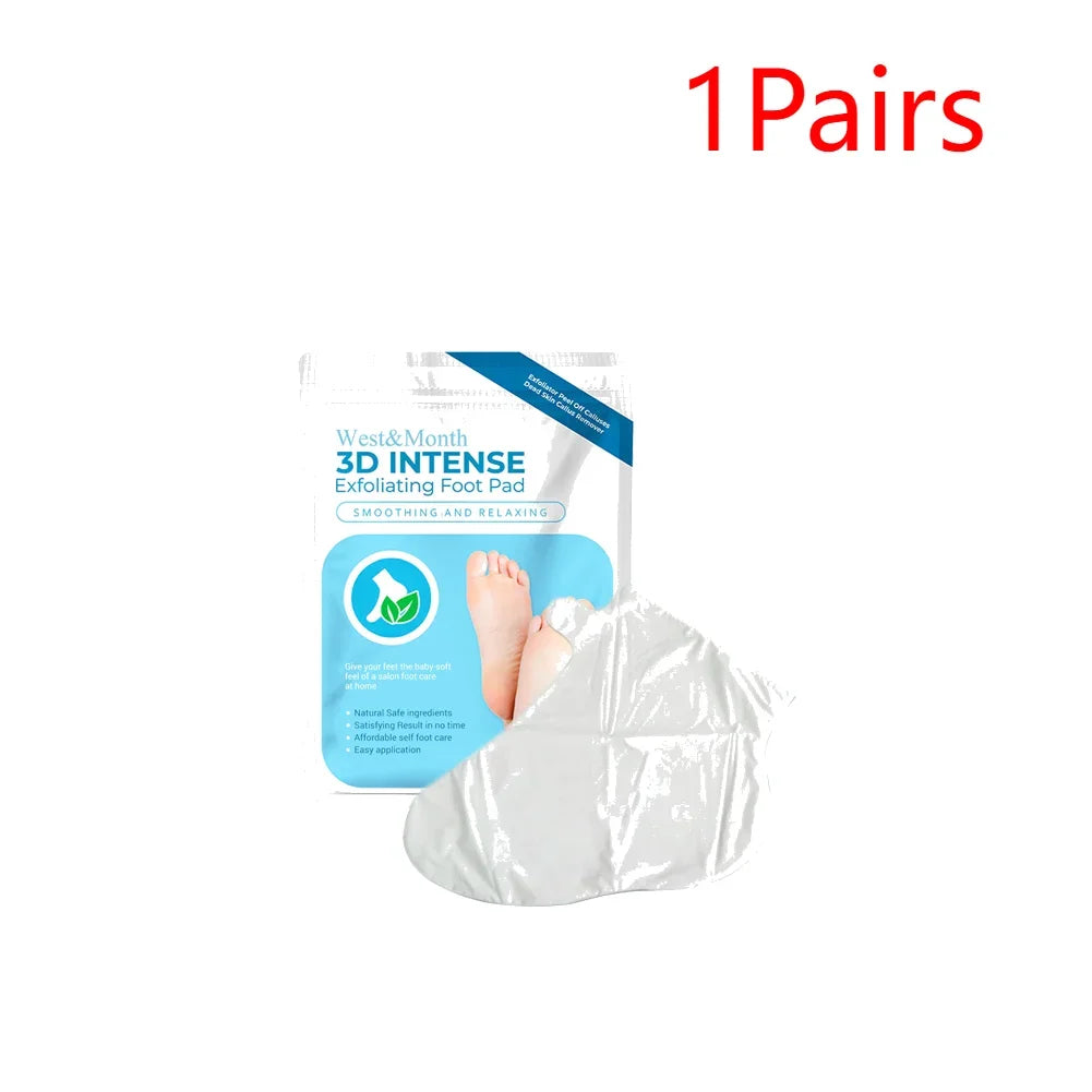1-10 Pairs Exfoliating Callus Booties Feet Care Foot Mask Sheet Pack Nourish Smooth Moisturizing Foot Spa Skin Care for Feet
