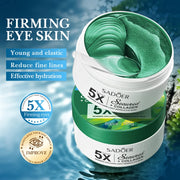 80pcs SADOER Seaweed Crystal collagen Eye Mask Anti Dark Circles Moisturizing Anti-aging Anti Wrinkles Eye Patches Gel Masks