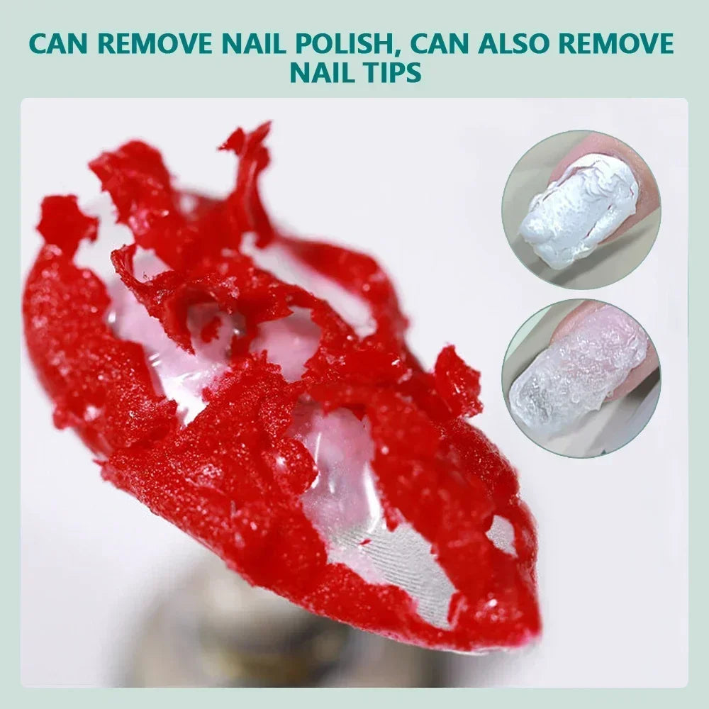 NAILPOP 15ml Magic Gel Polish Remover 3-5 Mins Fast Remove Varnish Soak Off UV LED Cleaner Top Coat Function Gel Remove Tool
