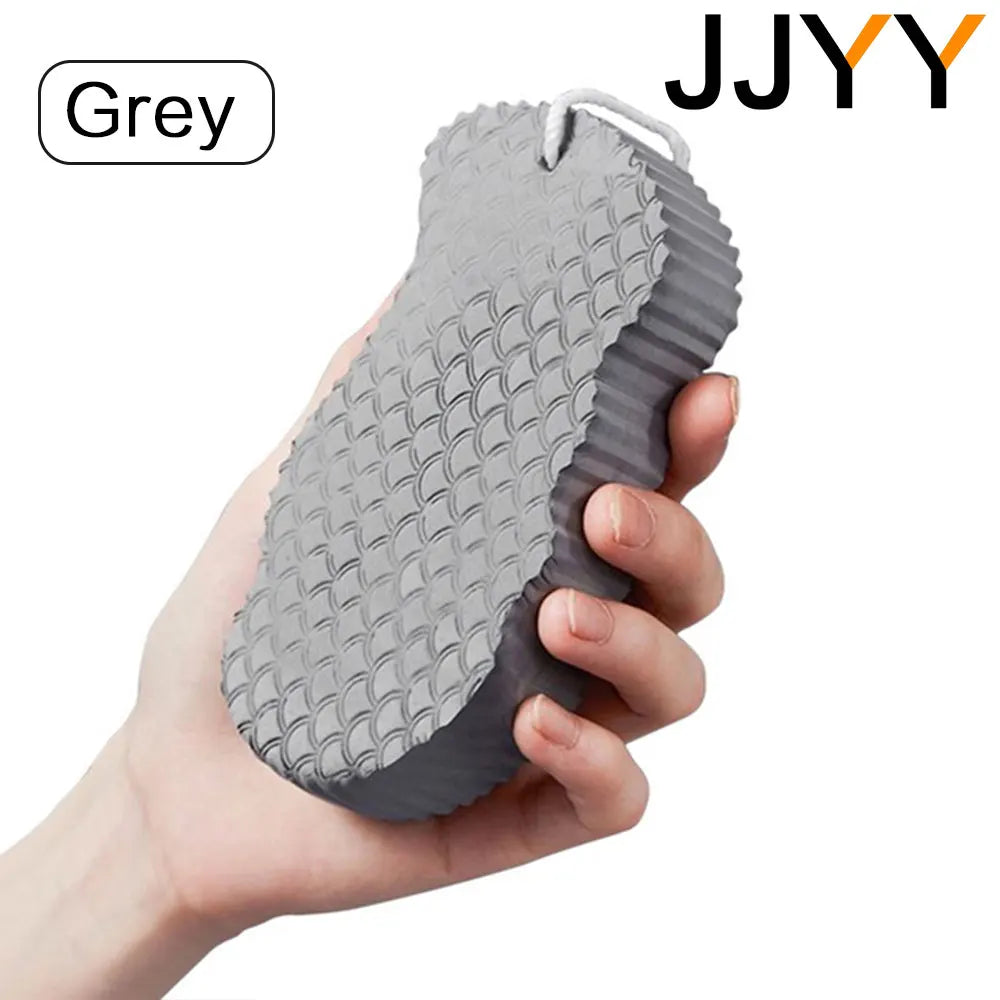 JJYY 1PC 3D Magic Sponge Children's Bath Sponge Body Peeling Dead Skin Exfoliating Massager Cleaning Bath Brush Exfoliating