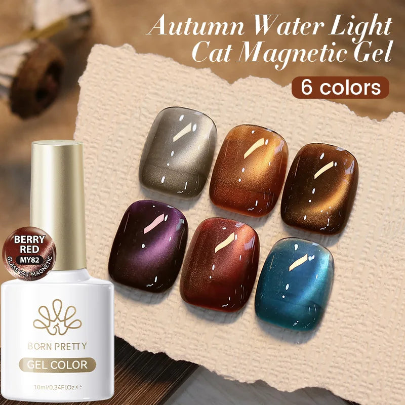 BORN PRETTY 117 Colors Cat Magnetic Gel Nail Polish 10ml Full Coverage Varnish Semi Permanent Super Gorgeous Nails Manicure