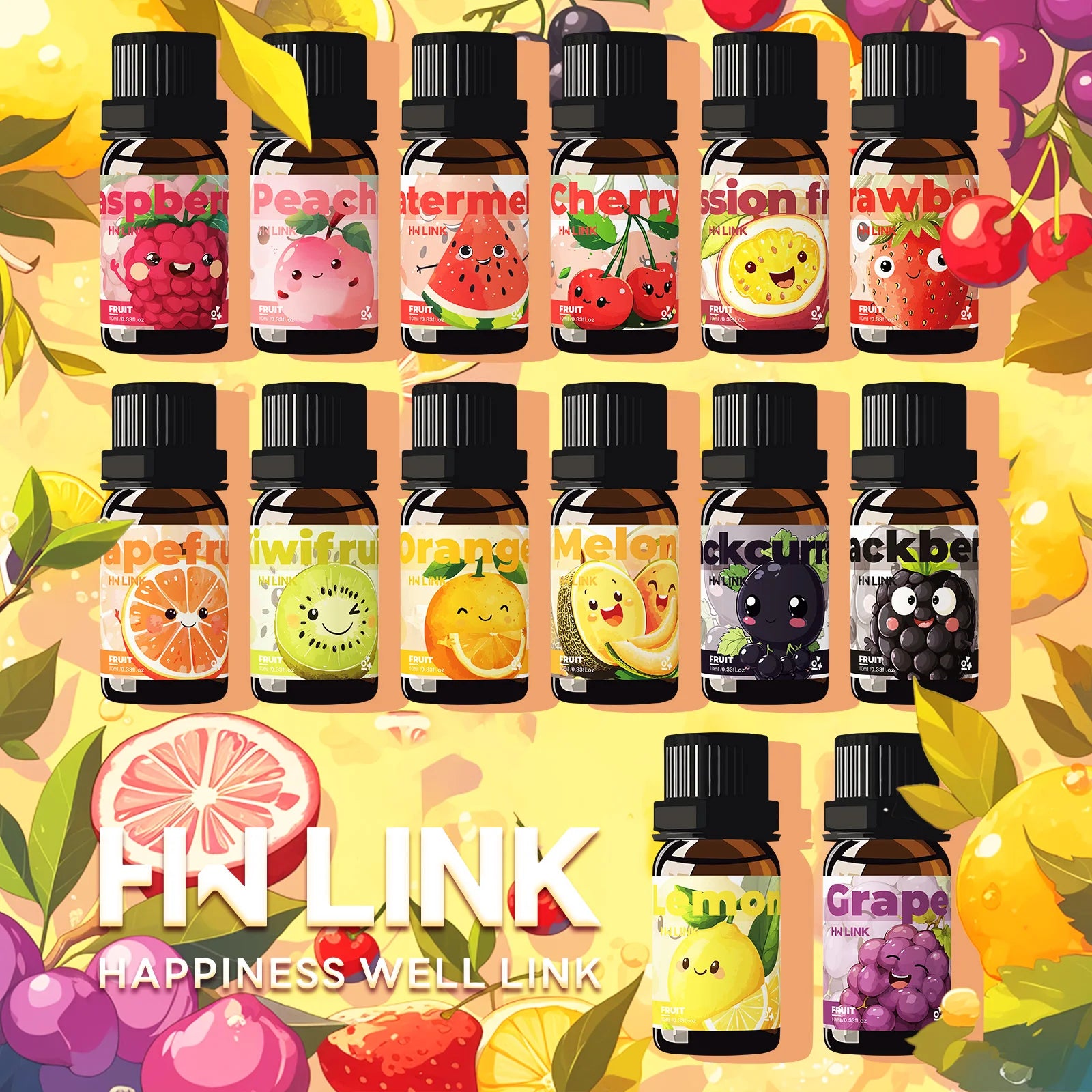 10ml Watermelon Essential Oils Perfumes Fragrance Oils For Aromatherapy Diffusers Home Yoga Skin Care Diy Candle
