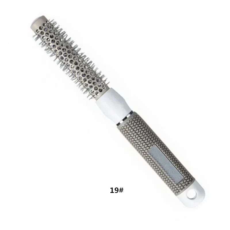 4 Sizes Professional Salon Styling Tools Round Hair Comb Hairdressing Curling Hair Brushes Comb Barrel Comb