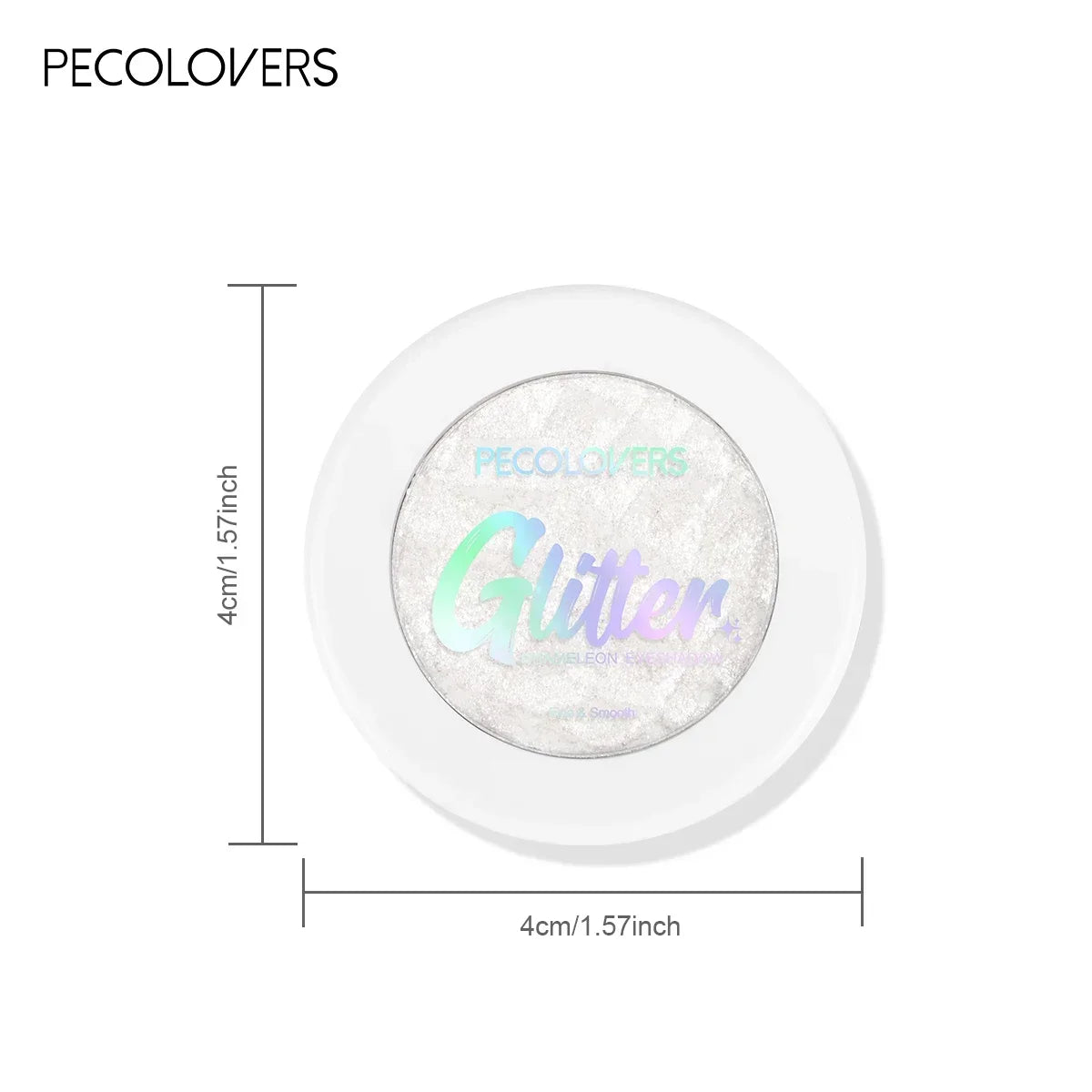 1PC Single Color Eye Shadow - No Discoloration, Pearlescent Matte, Brightening, Gradient, Create Charming Daily Eye Makeup