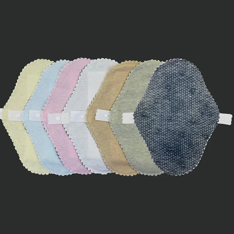 Babyshow Absorbent Graphene Lining Cotton Menstrual Pads Waterproof Washable Reusable Sanitary Pads S/M/L Size 1pc Lightweight