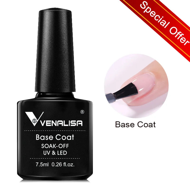 VENALISA NEW 7.5ml Neon Summer Nail Gel Polish Color Nail Lacquer SoakOff UV LED Colorful Long Lasting CANNI Nail Varnish Polish