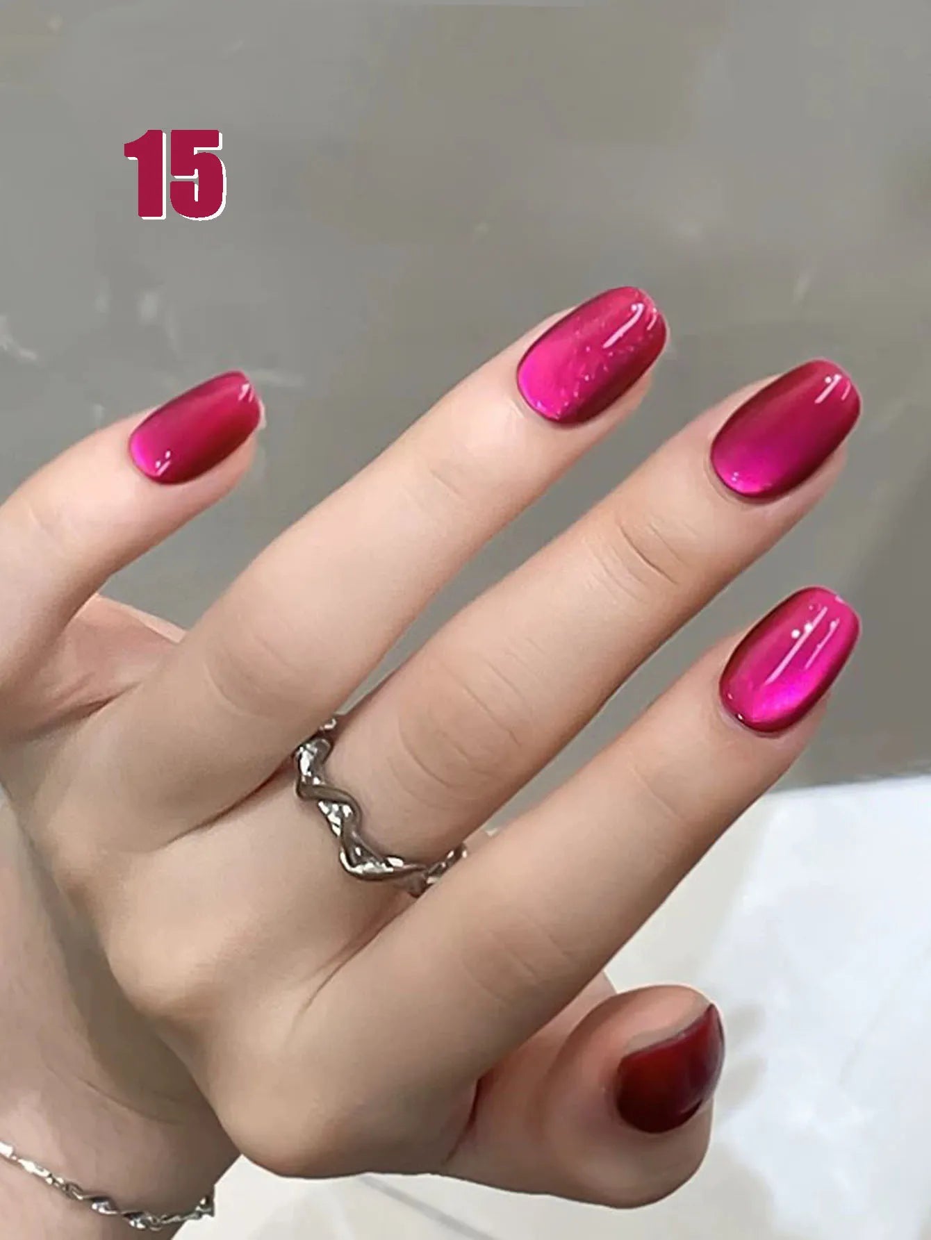 MIANEL 12ml Green Cat Magnetic Gel Nail Polish Spider Lily Varnish Soak Of UV Light Nails Nail Salon Winter Nails 1-21pcs