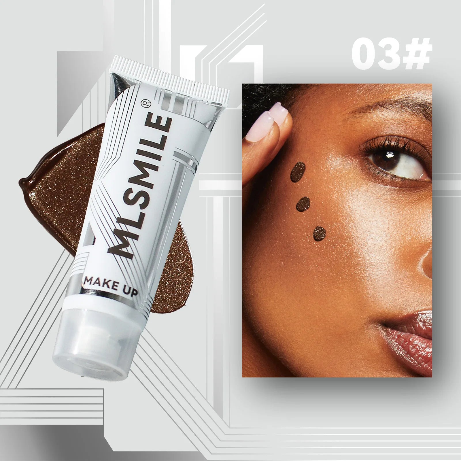 Waterproof Liquid Foundation Black Skin Tone Bronze Foundation Concealer Natural Tanning Foundation Cream Primer Face Makeup