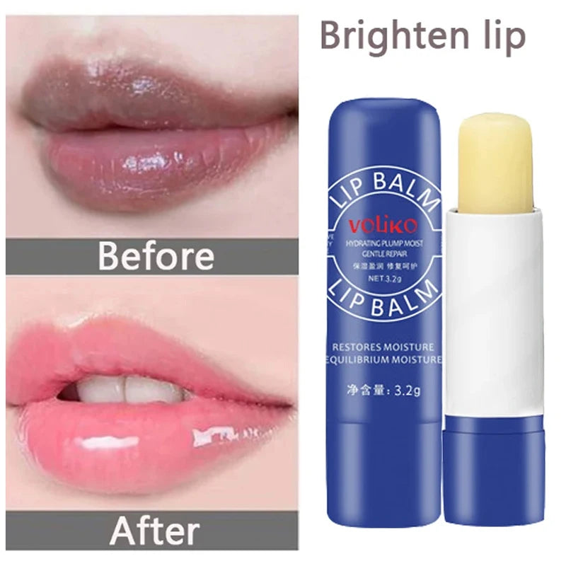 Lip Balm Exfoliating Clean Remove Dark Lip Balm Lightening Melanin Mask Gloss Oil Moisturizer Dead Skin Repair Makeup Lip Care