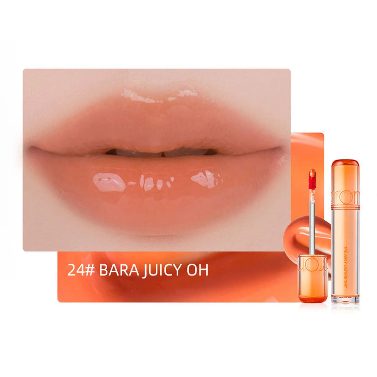 rom&nd THE JUICY LASTING TINT-12 Shades,Lightweight Hydrating,Lip Stain,Lip Glosses,Luxury Makeup,Korean Cosmetic,Korean Makeup