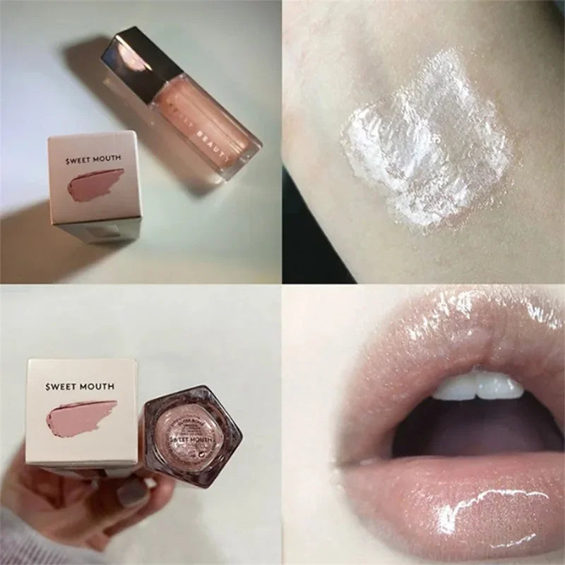 Fashion Fenty Beauty 9 Colors Lip Gloss Waterproof Liquid Lipstick Nude Pink Lips Tint Makeup Moisturizing Lip Glaze Cosmetics
