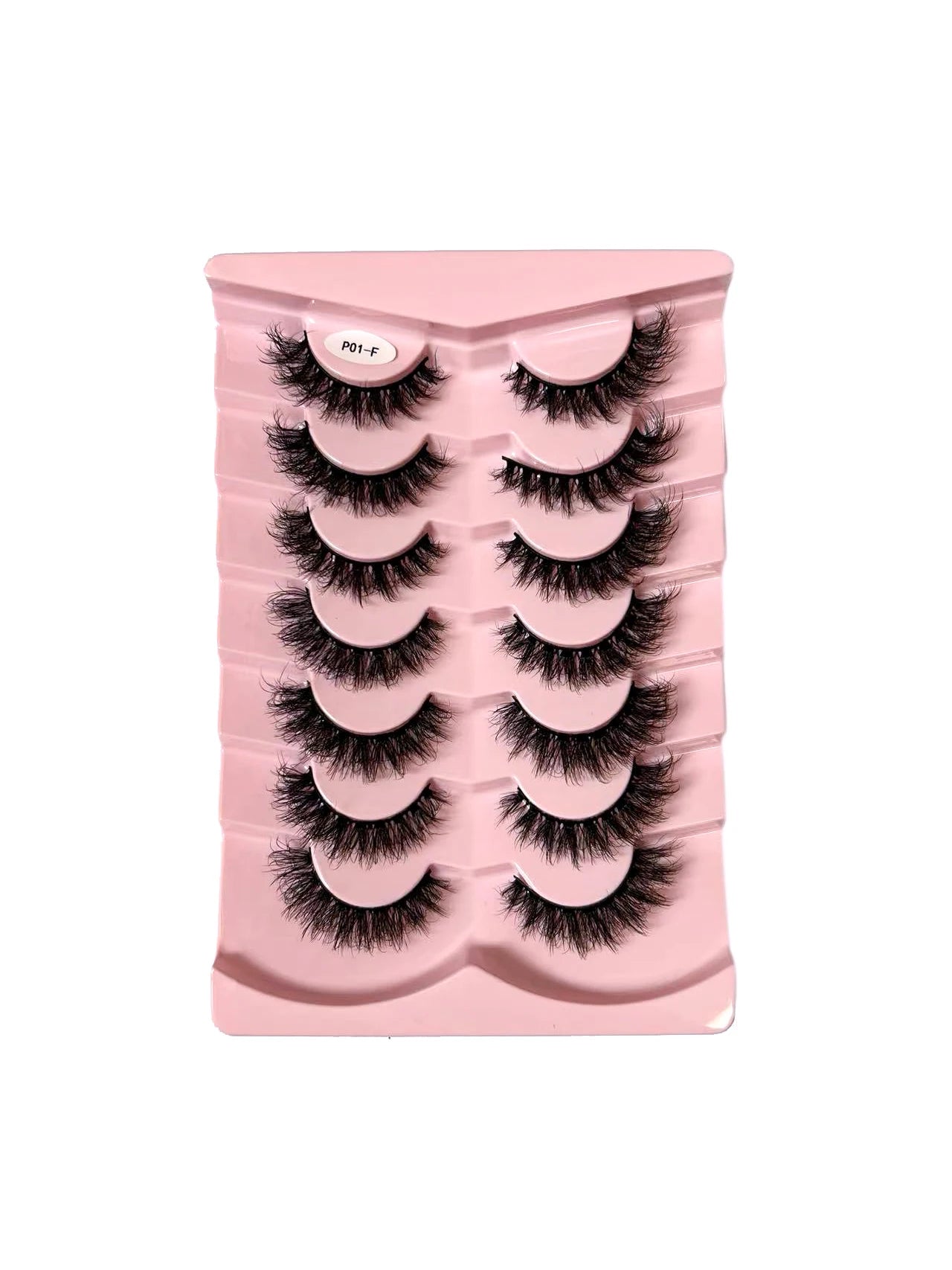 Dropshipping 7/10 Pairs Eyelashes Natural Long 3D Lashes Fluffy Volume  False Eyelashes Cruelty Free Wispy Lashes Makeup Cilios