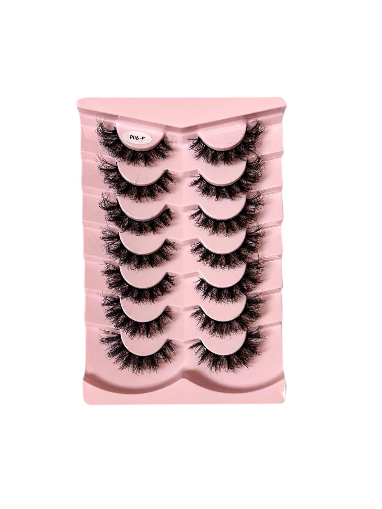 Dropshipping 7/10 Pairs Eyelashes Natural Long 3D Lashes Fluffy Volume  False Eyelashes Cruelty Free Wispy Lashes Makeup Cilios