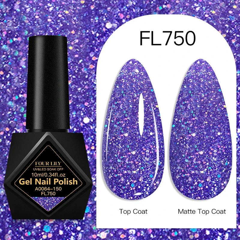 10ml Gel Nail Polish 162 Colors Nail Supplies Vernis Semi Permanent Nail Art Manicure Soak Off LED UV Gel Nail Varnishes Summer